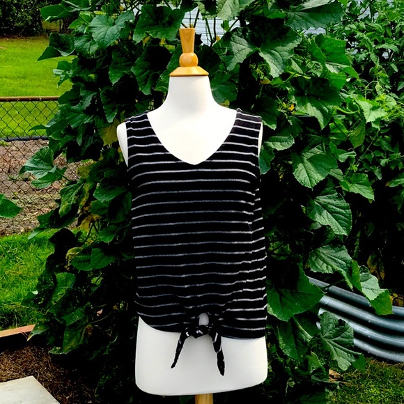 Tahari Tops - Tahari Striped Tank Top